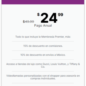 Membresía Elite
