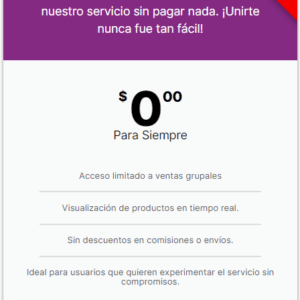 Membresía Gratuita